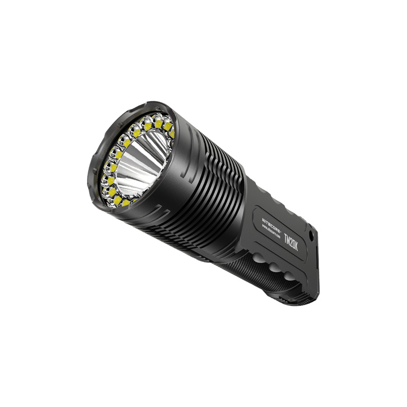 Đèn pin tác chiến NITECORE TM20K sáng 20.000 lumens chiếu xa 290m pin 9.600mAh công tắc phản ứng nhanh