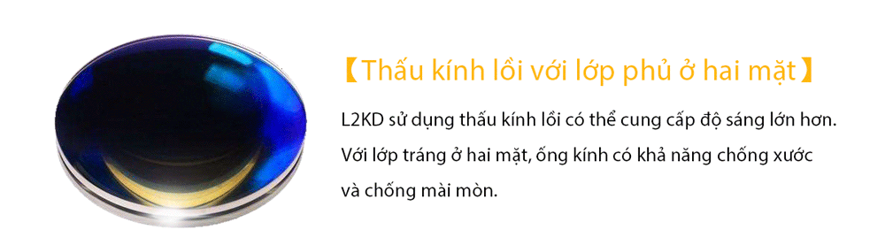 Đèn laser trắng MAXTOCH L2KD tầm chiếu siêu xa 3200m độ sáng 650 lumen sử dụng 2 pin Li-ion 21700 5000 mAh