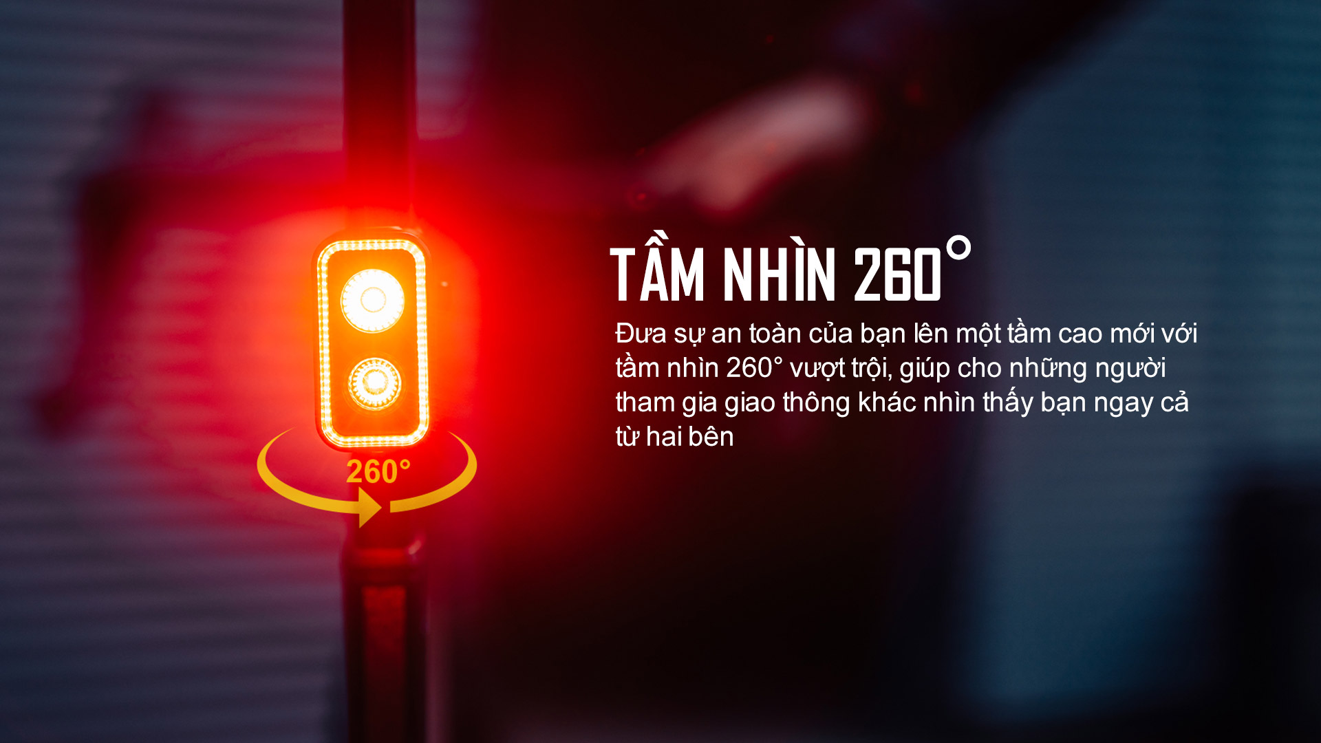 Đèn hậu xe đạp MAGICSHINE SEEMEE 300 độ sáng 300 lumen pin 1600mAH