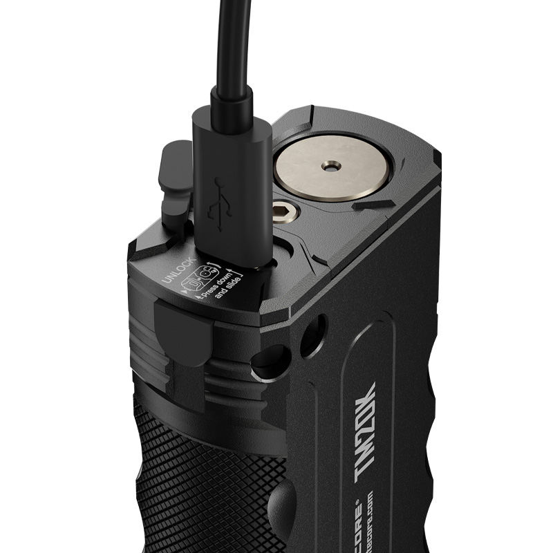 Đèn pin tác chiến NITECORE TM20K sáng 20.000 lumens chiếu xa 290m pin 9.600mAh công tắc phản ứng nhanh