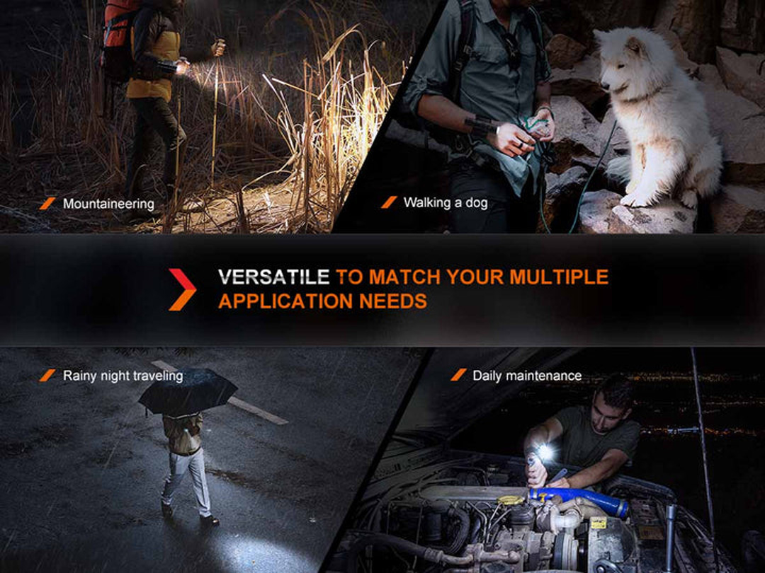 Vòng tay gắn đèn FENIX ALW-01 tương thích Fenix PD25R, E12 v2, E18R v2