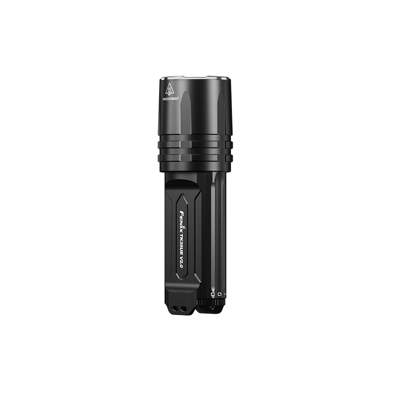 Đèn pin FENIX TK35UE V2.0 sáng 5000 lumen chiếu xa 400m kèm 02 pin sạc Fenix 3400mAh và sạc đôi Vapcell Q2