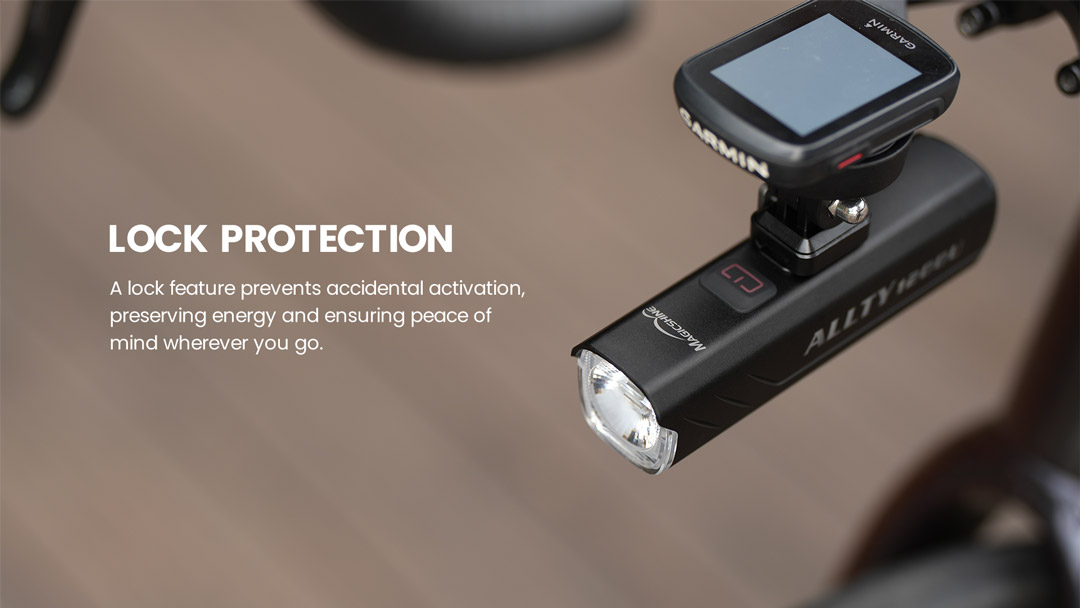 Combo đèn pha xe đạp MAGICSHINE ALLTY 1200U và đèn hậu Seemee 50 v2.0