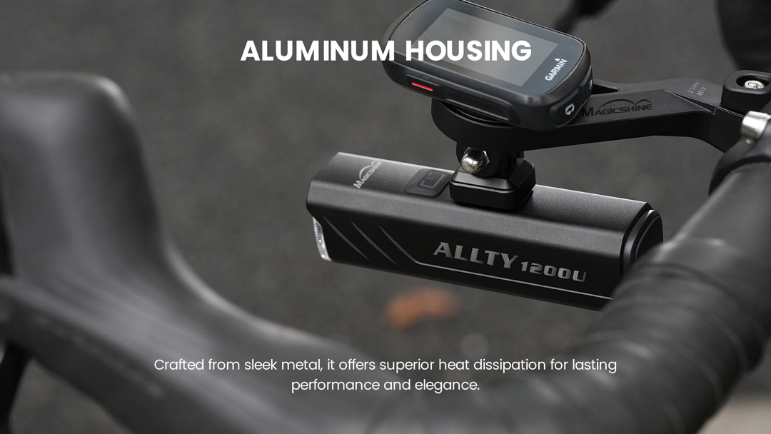 Combo đèn pha xe đạp MAGICSHINE ALLTY 1200U và đèn hậu Seemee 50 v2.0