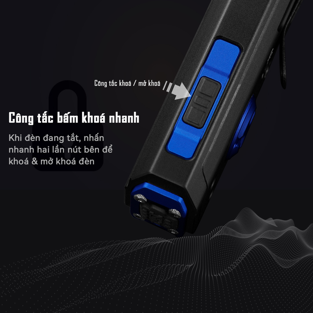 IMALENT GR35 – Đèn pin EDC đa năng 2800lm - 426m, Laser xanh, đỏ & UV