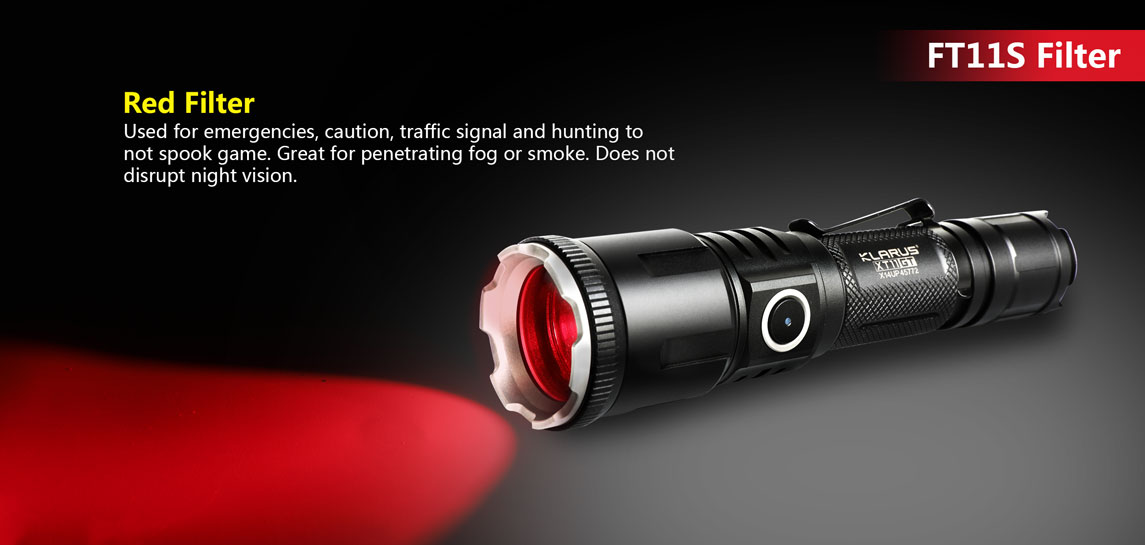 Kính lọc màu KLARUS FT11S - Kính Filter màu dành cho XT11S / XT12S / XT11GT