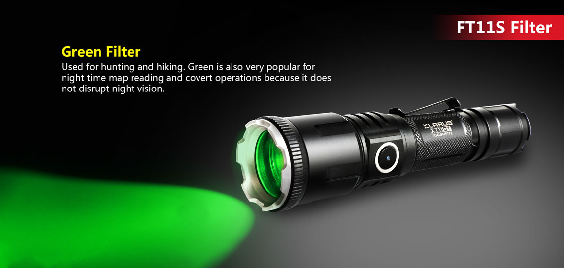 Kính lọc màu KLARUS FT11S - Kính Filter màu dành cho XT11S / XT12S / XT11GT