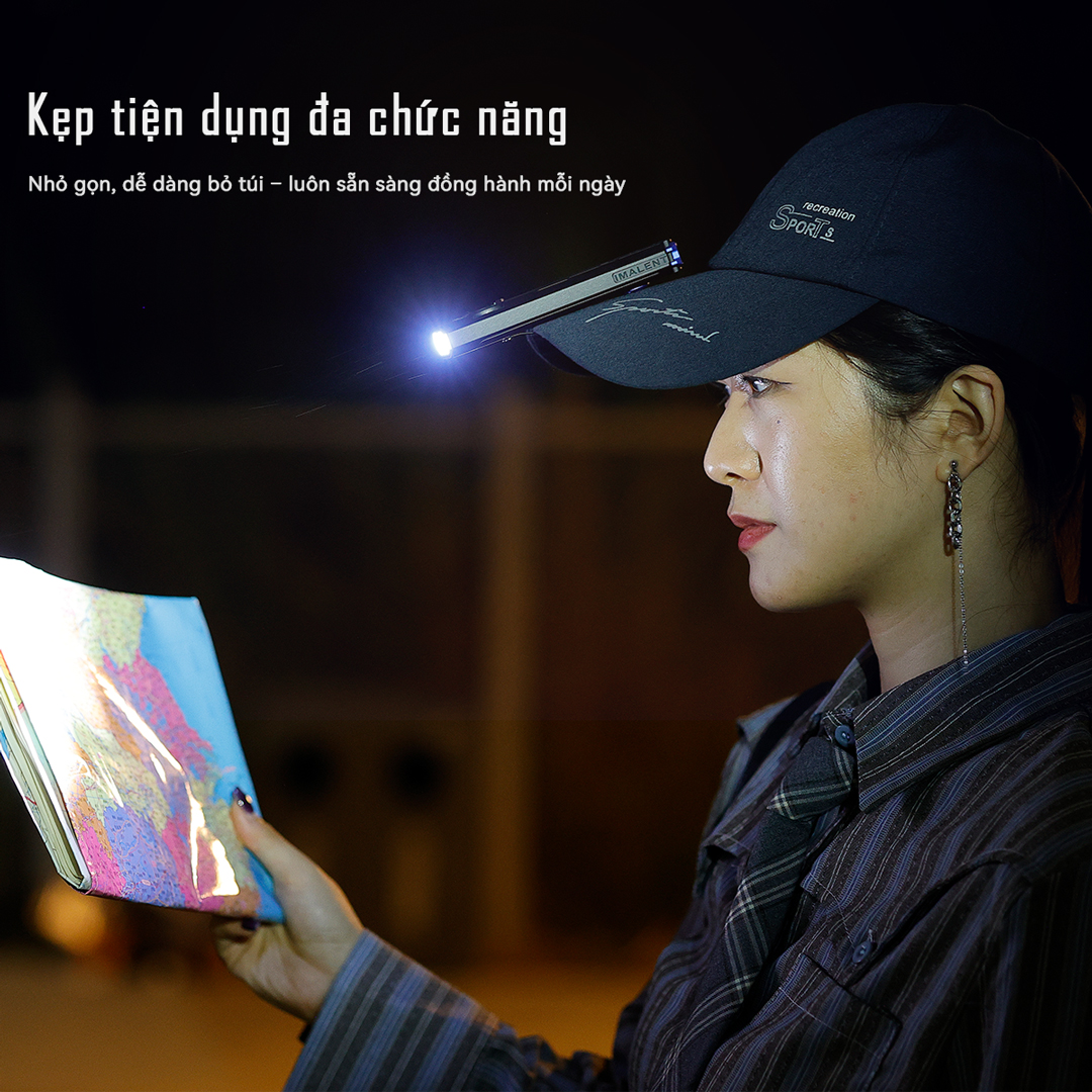 IMALENT GR35 – Đèn pin EDC đa năng 2800lm - 426m, Laser xanh, đỏ & UV