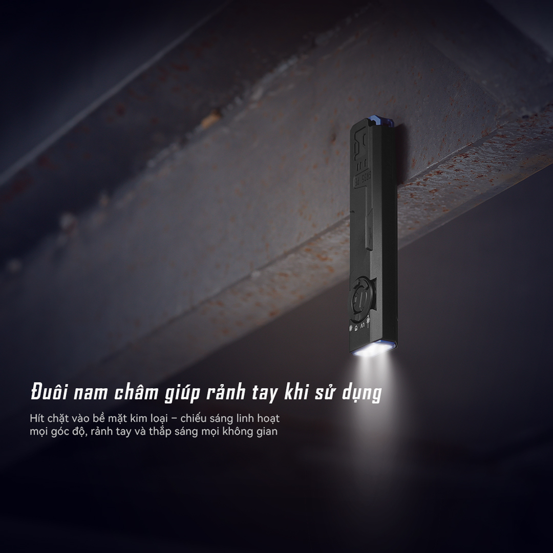 IMALENT GR35 – Đèn pin EDC đa năng 2800lm - 426m, Laser xanh, đỏ & UV