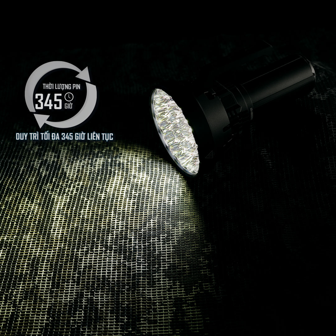 Đèn pin sáng nhất thế giới IMALENT MS32 độ sáng 200.000 Lumen tầm chiếu xa 1618m cổng sạc USB-C powerbank