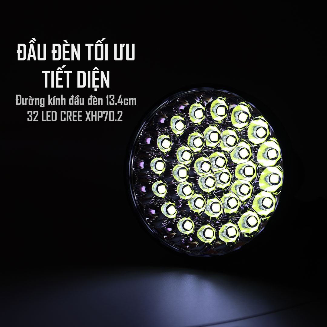 Đèn pin sáng nhất thế giới IMALENT MS32 độ sáng 200.000 Lumen tầm chiếu xa 1618m cổng sạc USB-C powerbank