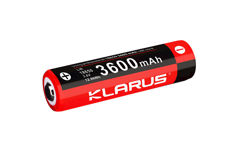 Pin sạc KLARUS 18650 cao cấp dung lượng 3600mAh