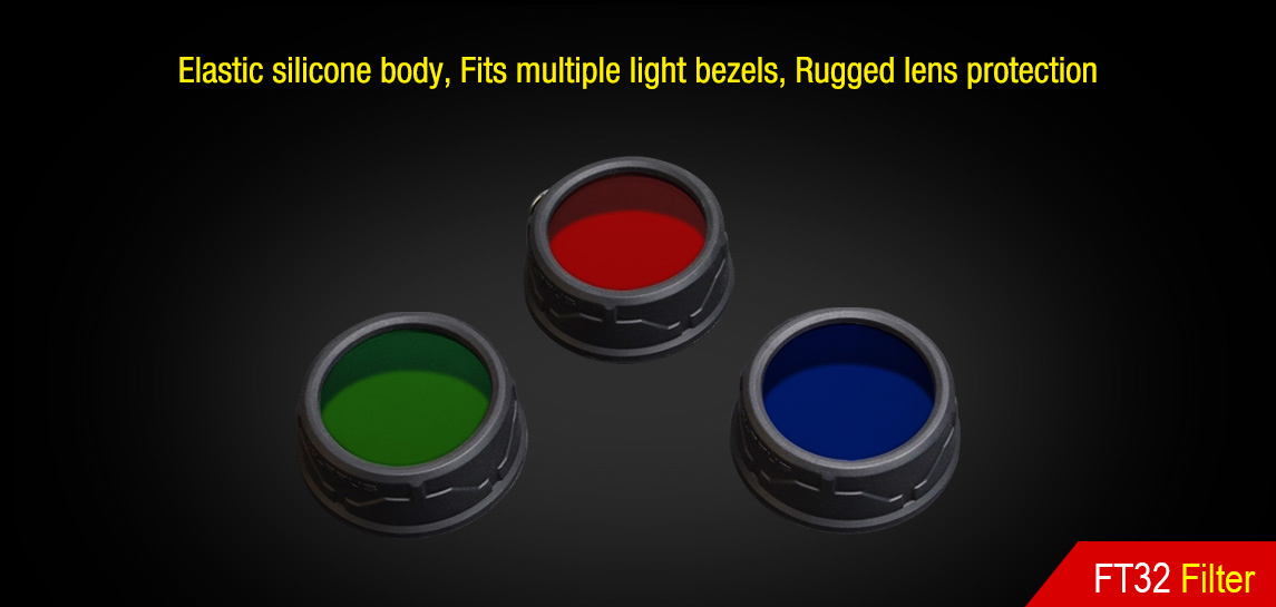 Kính lọc màu KLARUS FT32 tương thích với Klarus XT32