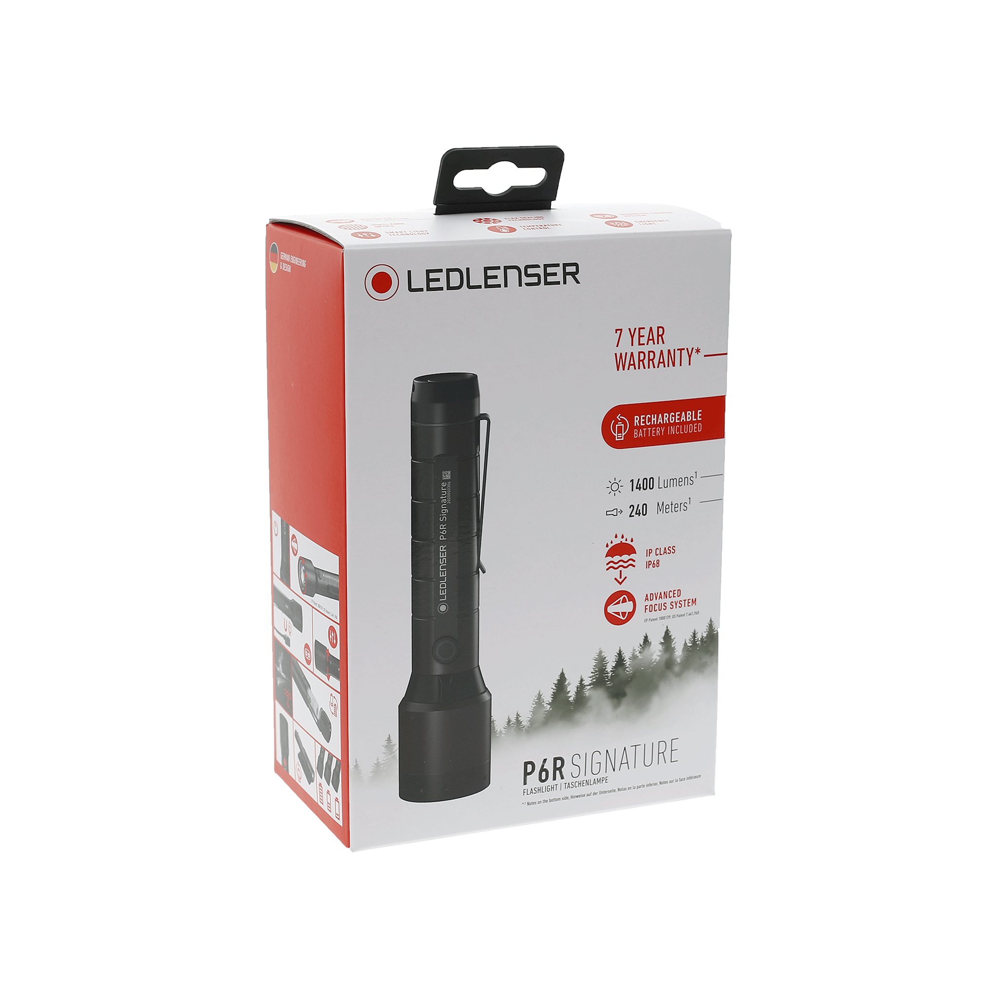 Đèn pin đa năng Ledlenser P6R Signature độ sáng 1400 Lumens