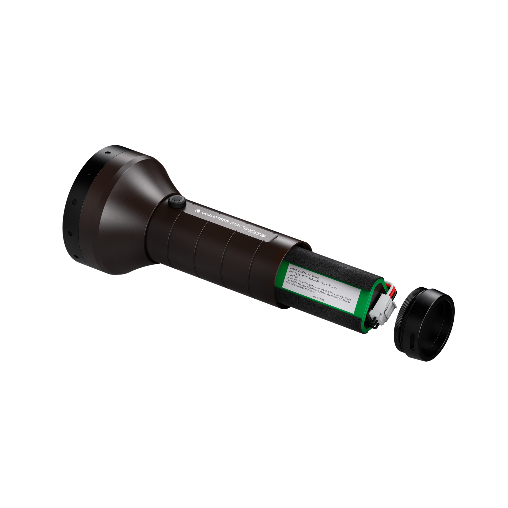 Đèn pin tìm kiếm Ledlenser P18R Signature sáng khủng 4500Lm chiếu xa 720m