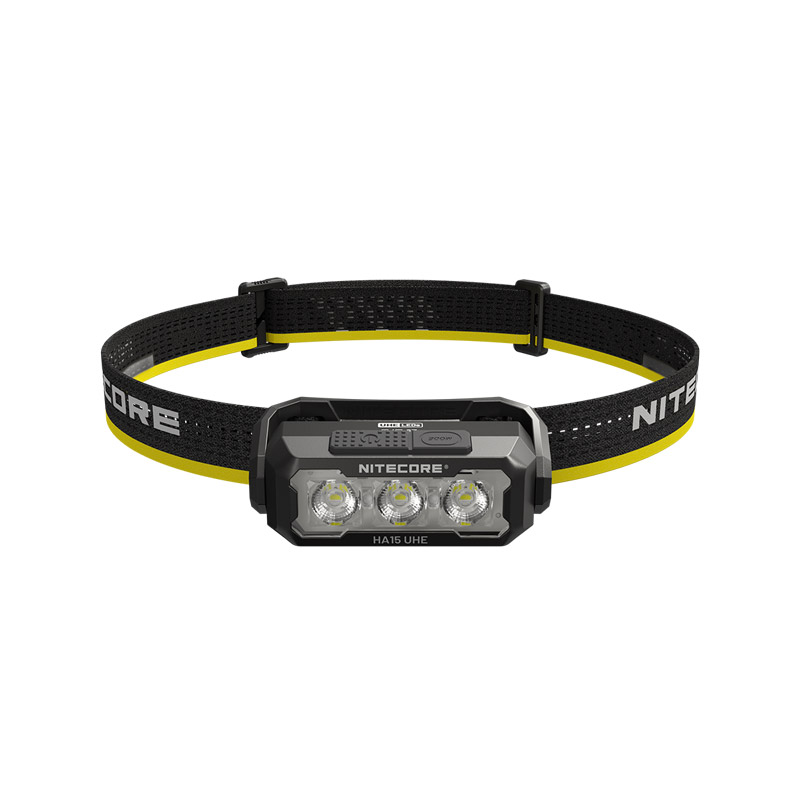 Đèn đội đầu siêu nhẹ Nitecore HA15 UHE 400 lumens pin 14500/AA