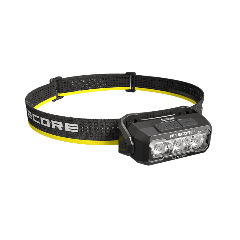 Đèn đội đầu siêu nhẹ Nitecore HA15 UHE 400 lumens pin 14500/AA