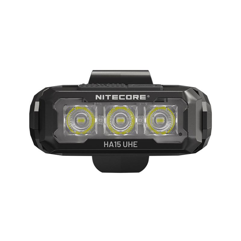 Đèn đội đầu siêu nhẹ Nitecore HA15 UHE 400 lumens pin 14500/AA