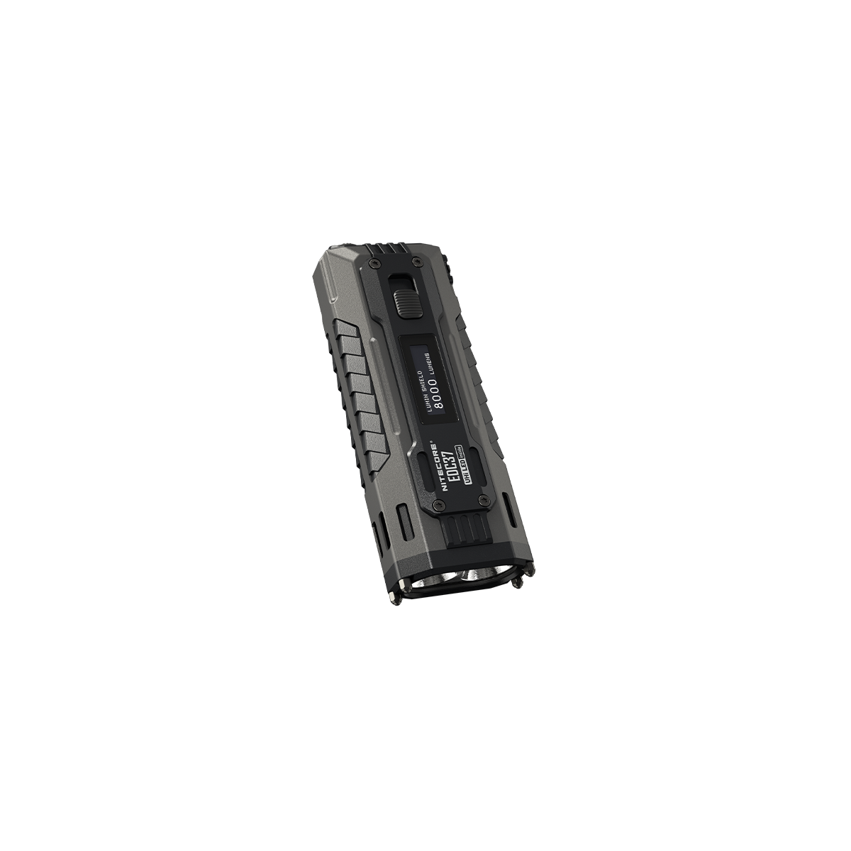 Đèn pin NITECORE EDC37 – Siêu sáng 8000 Lm, pin 8000mAh, sạc nhanh 18W, màn hình OLED