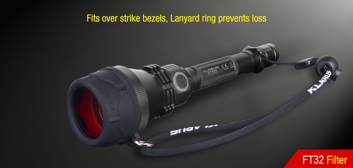 Kính lọc màu KLARUS FT32 tương thích với Klarus XT32