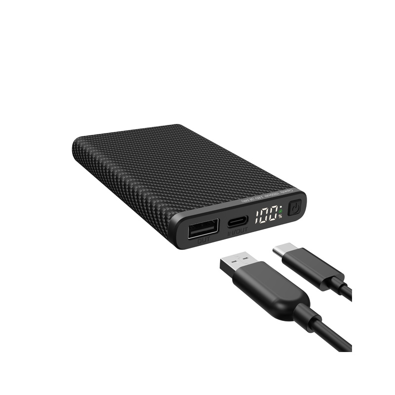 Sạc pin dự phòng siêu nhẹ KLARUS K5 10.000mAh làm từ sợi carbon chống nước IP68