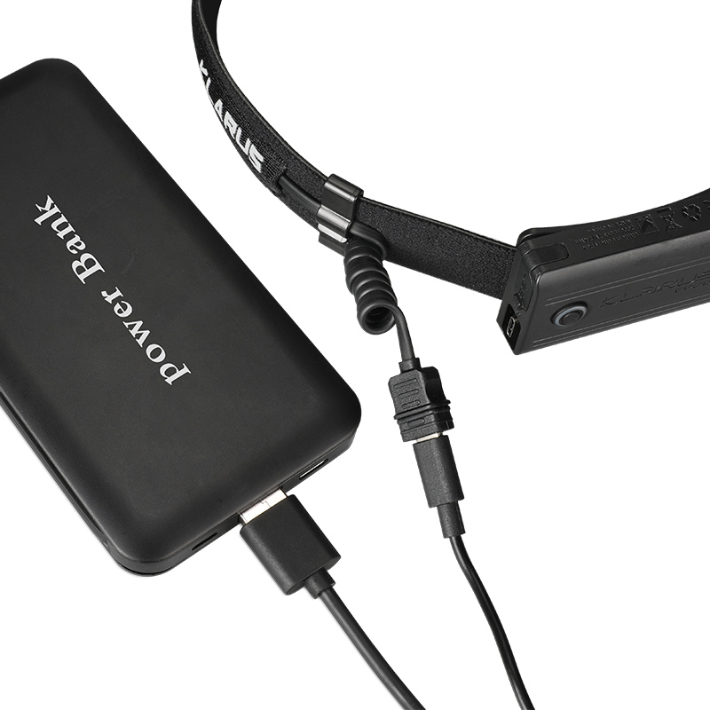 Đèn pin đội đầu KLARUS HR1 Plus độ sáng 600 lumen chiếu xa 90m pin Li-ion PP20 2000mAh