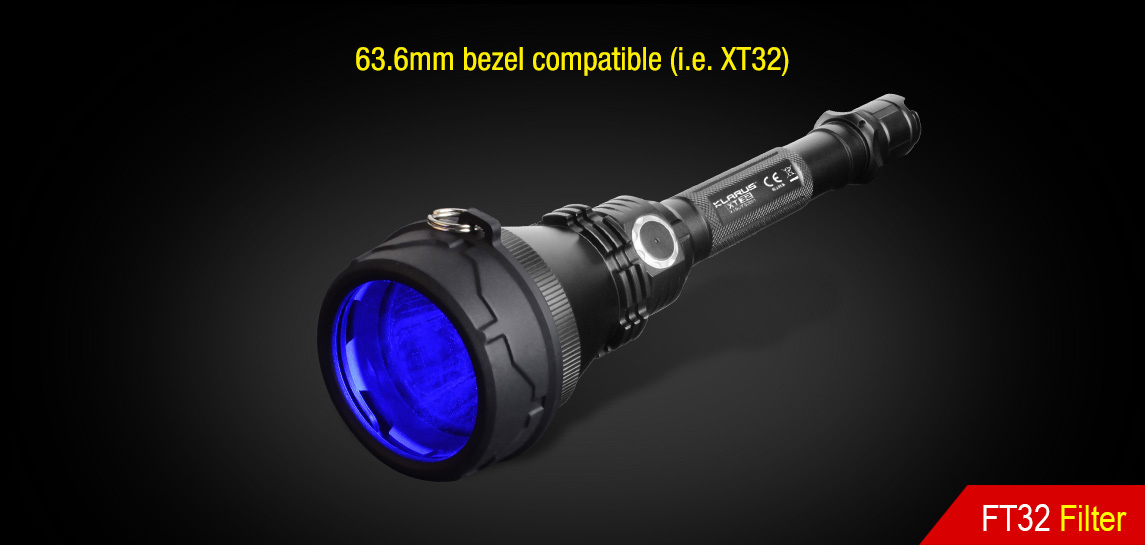 Kính lọc màu KLARUS FT32 tương thích với Klarus XT32