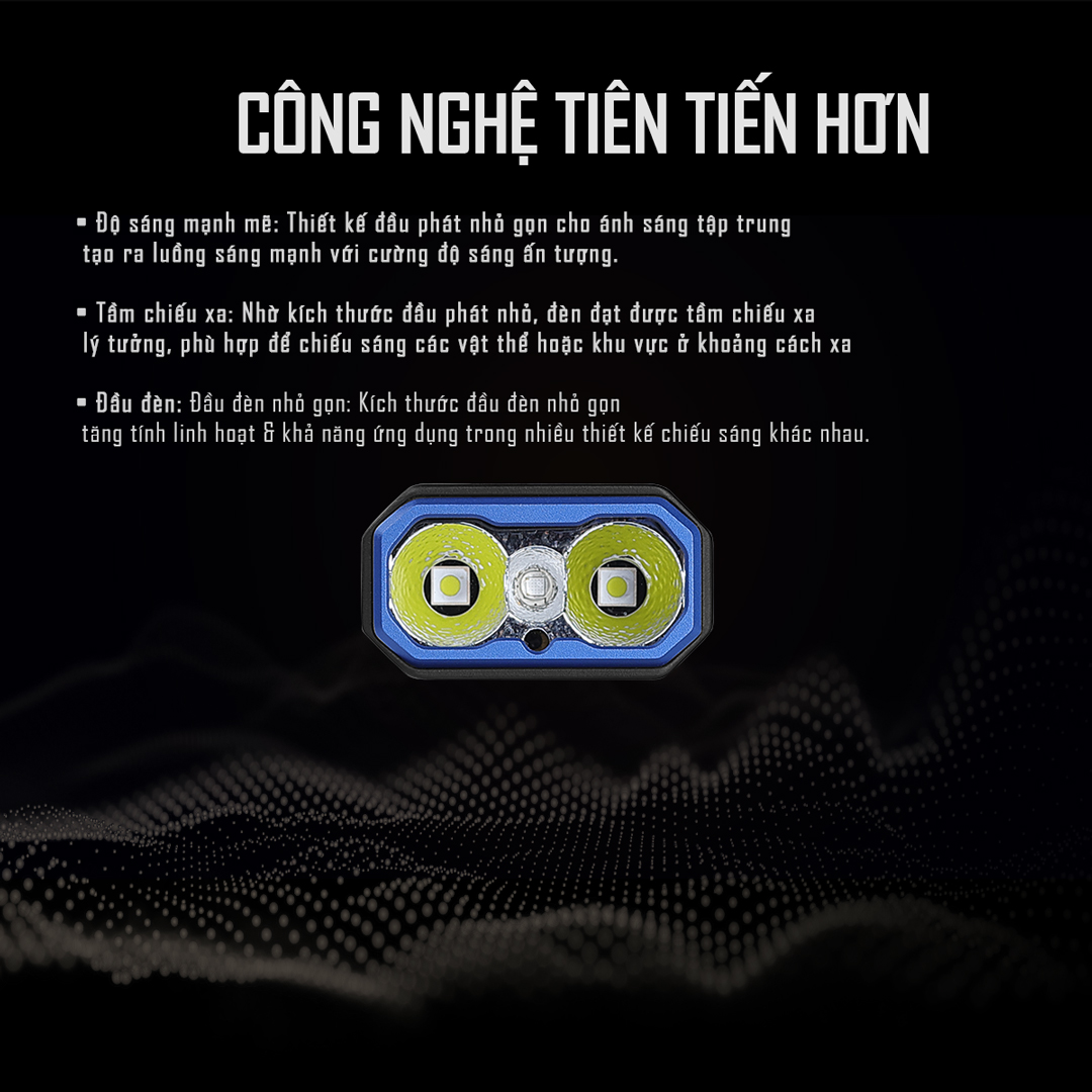 IMALENT GR35 – Đèn pin EDC đa năng 2800lm - 426m, Laser xanh, đỏ & UV