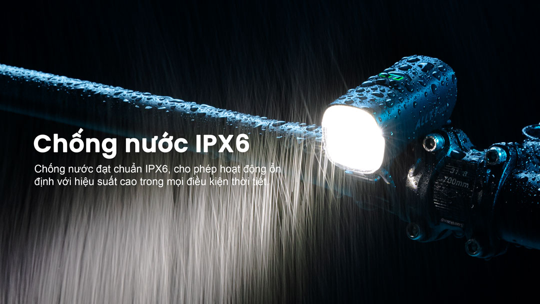 Đèn xe đạp MAGICSHINE ALLTY 200 sáng 200 lumen chiếu xa 65m pin 900mAh cổng sạc USB-C