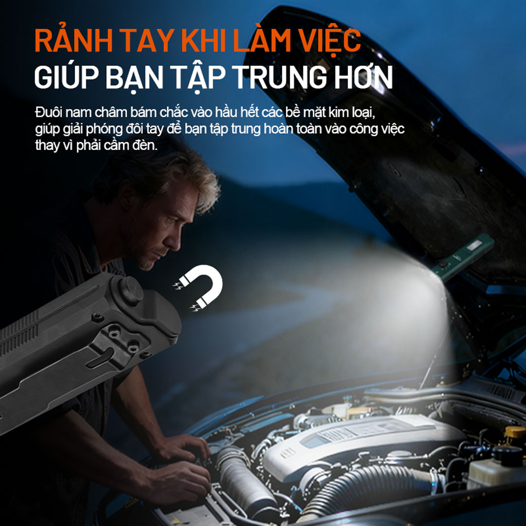 ACEBEAM UC25 – Đèn pin EDC chiến thuật đa nguồn sáng 3.100 lumen (Trắng · Laser · UV · High CRI)