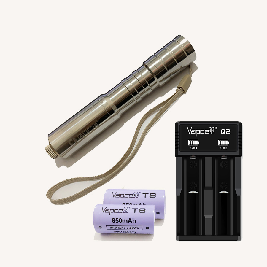 Đèn Laser Blue công suất 3W tia màu xanh dương kèm pin sạc