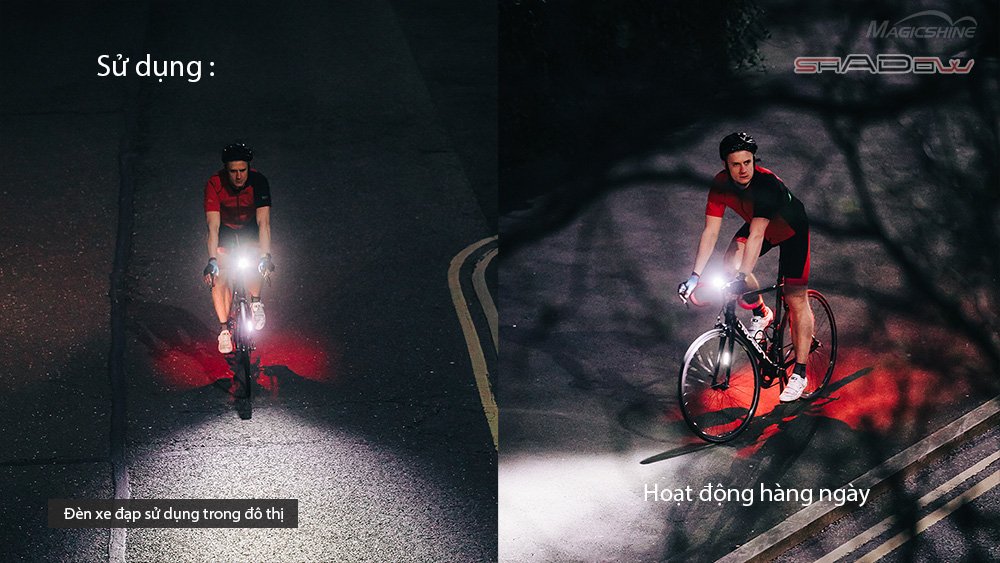 Combo Đèn xe đạp MAGICSHINE ALLTY 600 và Đèn hậu xe đạp SEEMEE 30