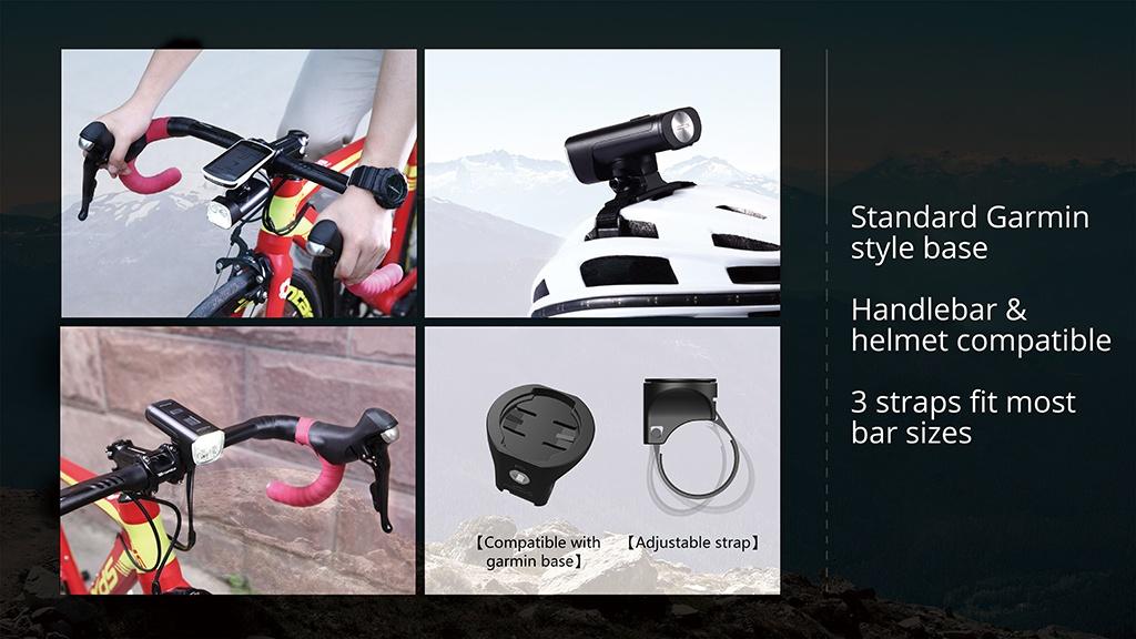 MAGICSHINE ALLTY 2000 sử dụng kèm gá garmin tiêu chuẩn
