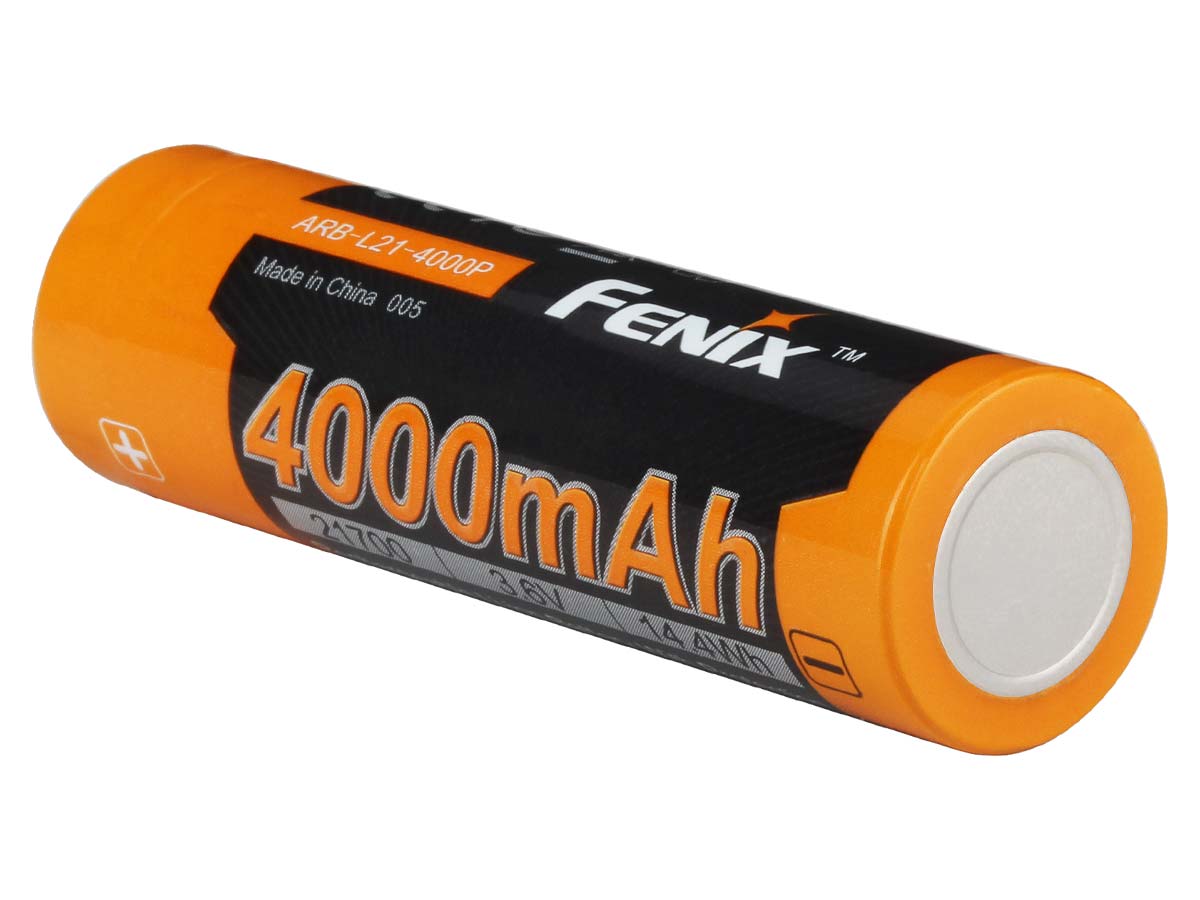 Pin sạc FENIX 21700 dung lượng 4000 mAh dòng xả cao 18A