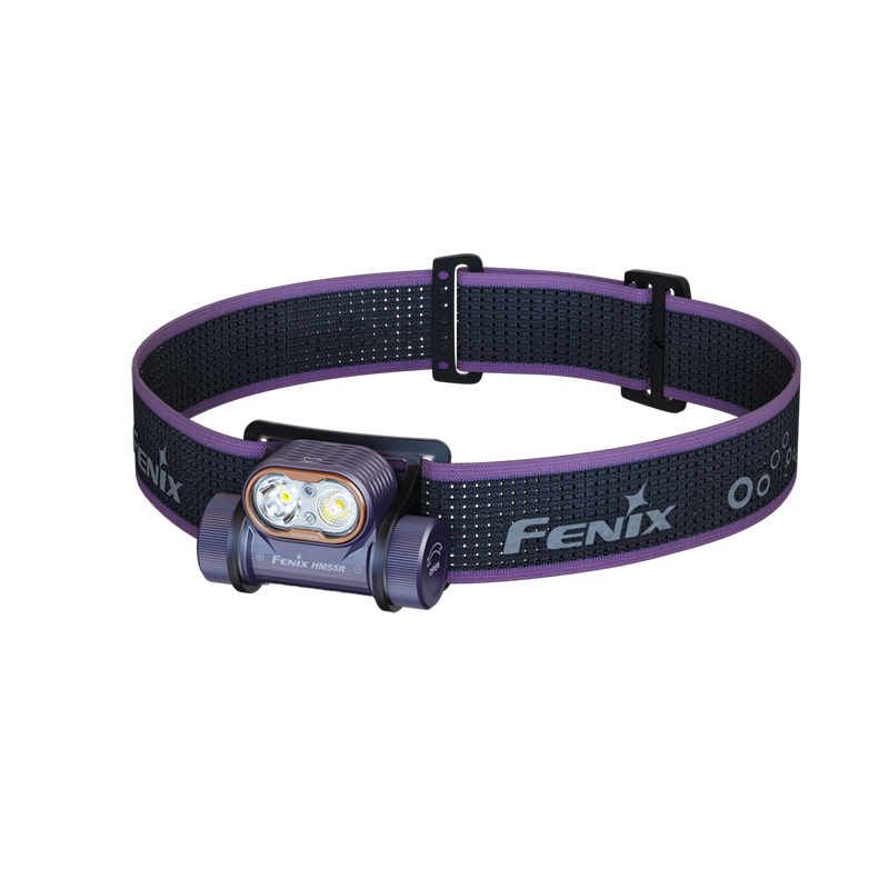 Fenix HM55R – Đèn đội đầu 2 nguồn sáng - sáng 1200lm, chiếu xa 175m