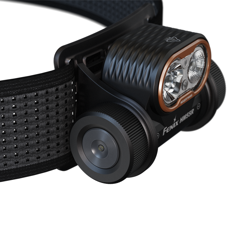 Fenix HM55R – Đèn đội đầu 2 nguồn sáng - sáng 1200lm, chiếu xa 175m