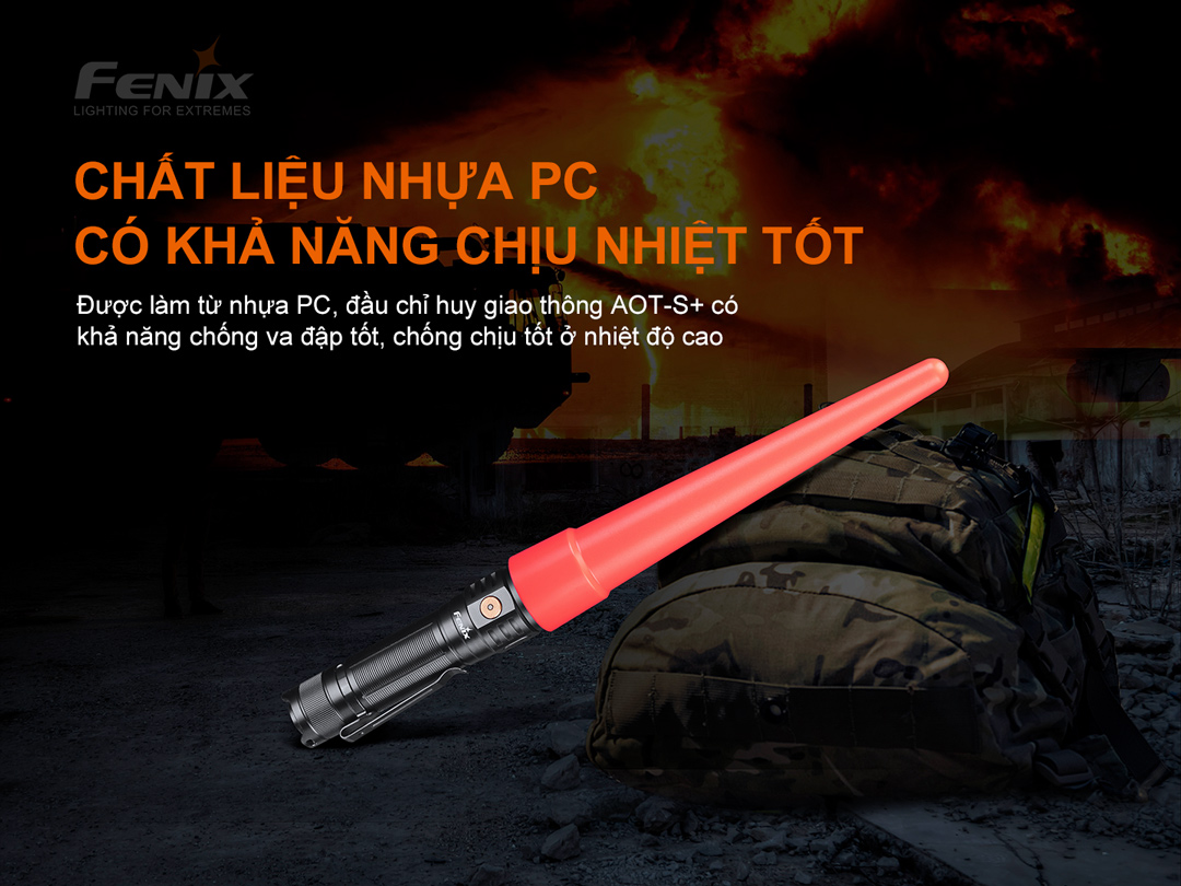Đầu gậy chỉ huy giao thông Fenix AOT-S+