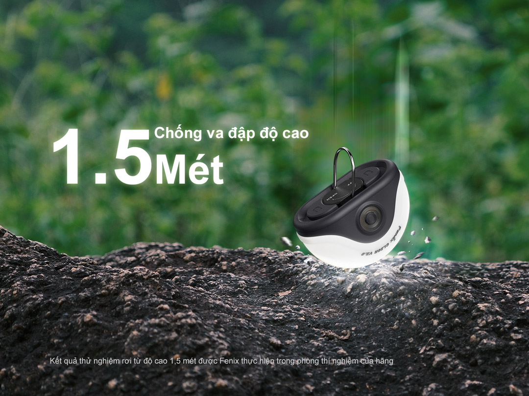 FENIX CL20R V2.0 – Đèn cắm trại USB-C, Độ sáng 300 Lumens & RGB đa chế độ