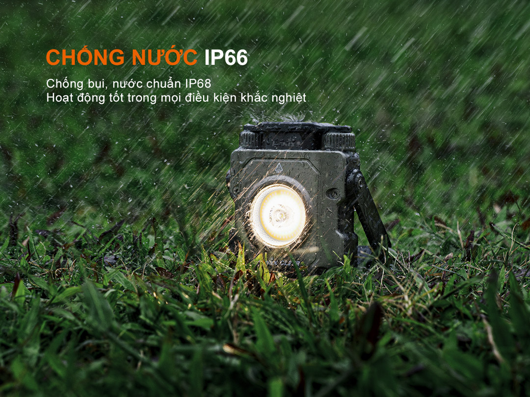 Đèn cắm trại FENIX CL27R độ sáng 1600lm chiếu xa 180m sạc USB-C