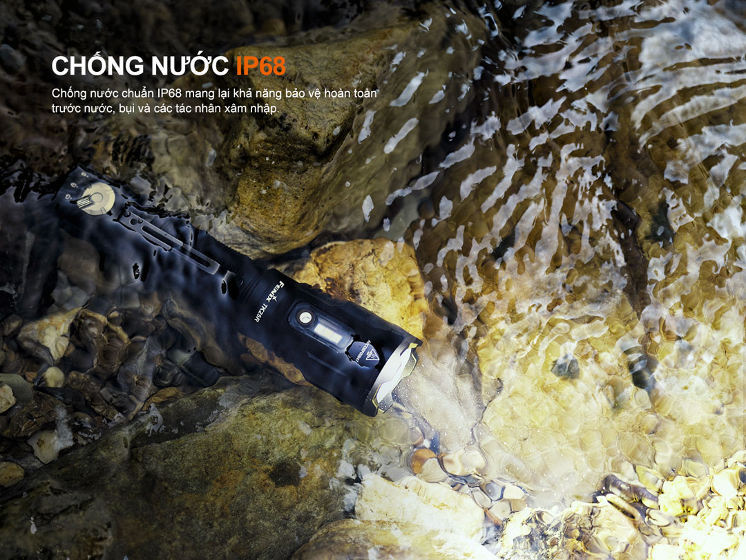 Fenix TK25R – Đèn pin chiến thuật đa nguồn sáng 3600 lumen, sạc nhanh USB-C