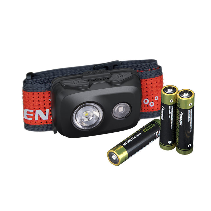 Đèn pin đội đầu Fenix HL16 độ sáng 450 lumen tầm chiếu xa 104m sử dụng 3 pin AAA