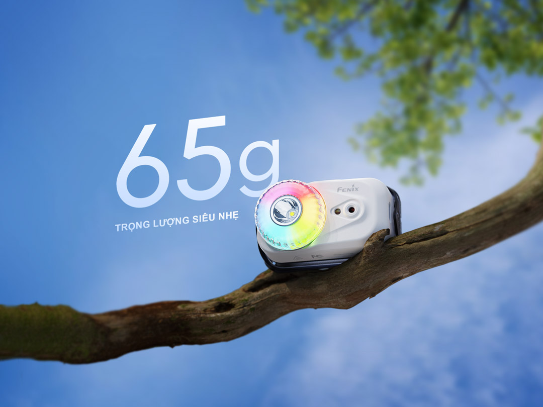Fenix HL17R – Đèn đội đầu đa năng 500lm, 100m, sạc USB-C, đổi màu