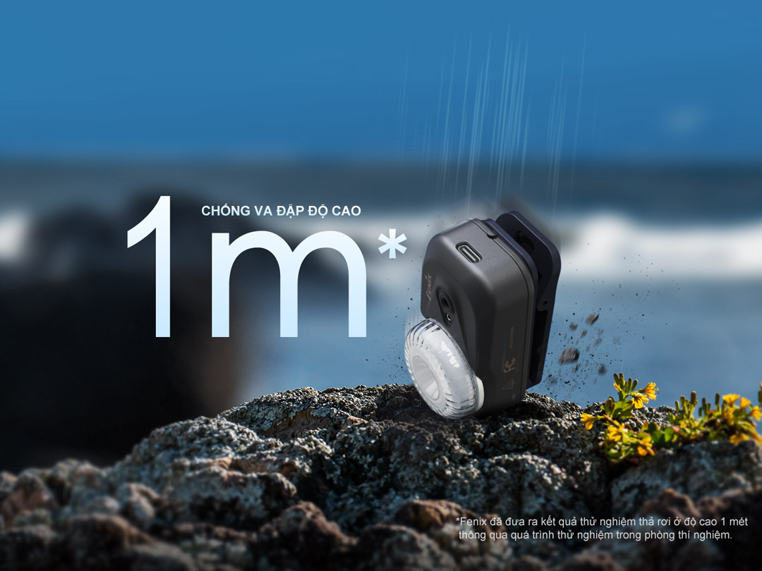 Fenix HL17R – Đèn đội đầu đa năng 500lm, 100m, sạc USB-C, đổi màu