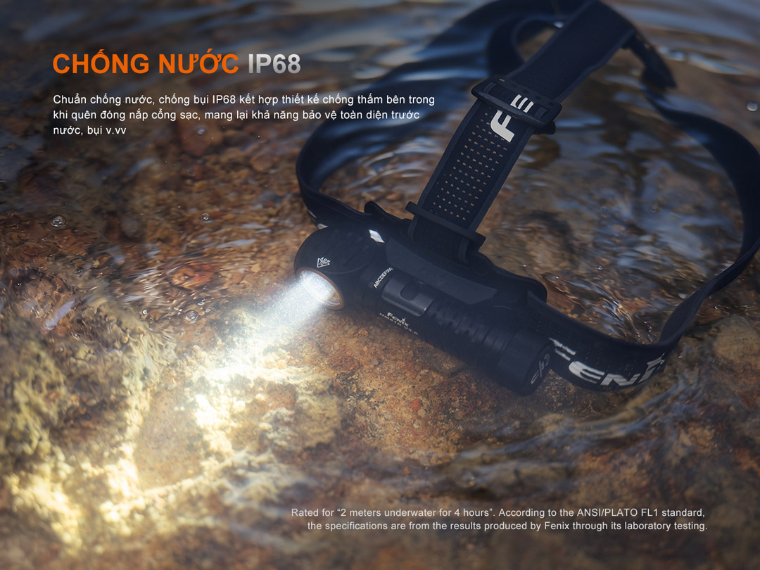 Đèn Gù Đội Đầu Đa Năng Fenix HM61R V3 – Sáng 1800 Lm, Nam Châm Đuôi, Cảm Biến Tiệm Cận