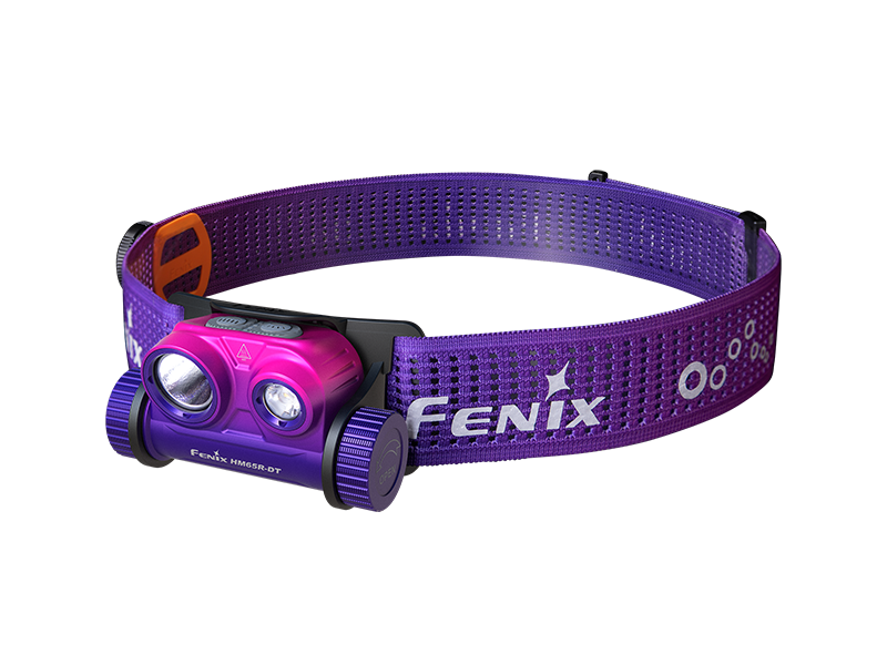 Đèn pin đội đầu FENIX HM65R-DT độ sáng 1500 lumens chiếu xa 170m hợp kim magie siêu nhẹ pin 18650 3400mAH sạc USB-C