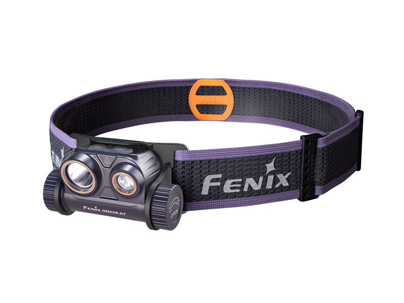 Đèn pin đội đầu FENIX HM65R-DT độ sáng 1500 lumens chiếu xa 170m hợp kim magie siêu nhẹ pin 18650 3400mAH sạc USB-C