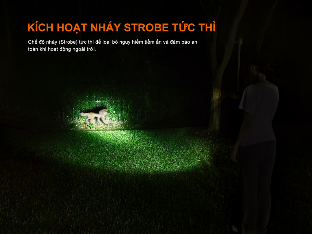 Fenix LD35R – Đèn pin đa nguồn sáng 1800lm, chiếu xa 337m, sạc USB-C