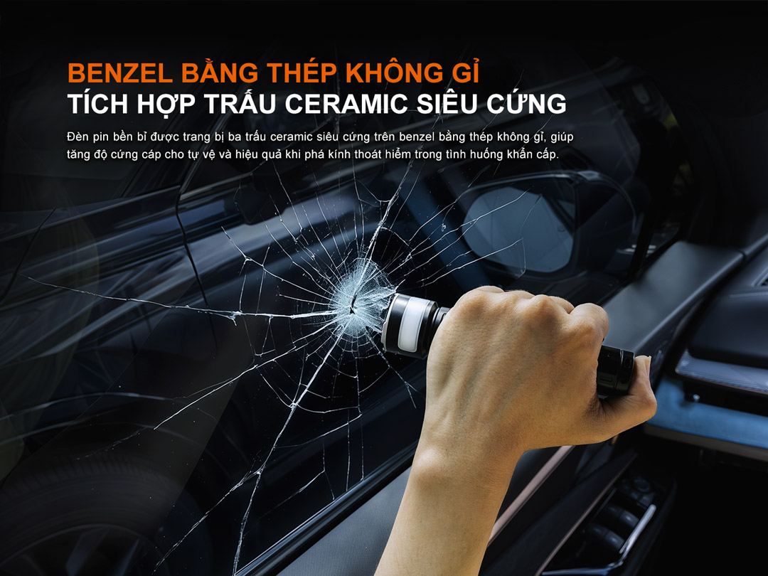 Fenix LD35R – Đèn pin đa nguồn sáng 1800lm, chiếu xa 337m, sạc USB-C