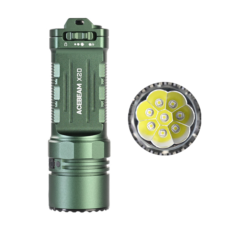 Đèn pin ACEBEAM X20 sáng 10.000 lumens chiếu xa 645m