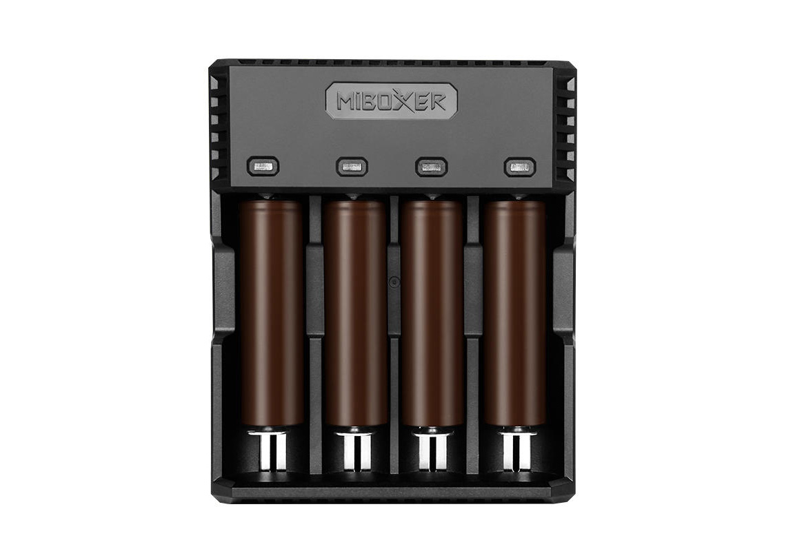 Sạc pin MIBOXER C4S đa năng 4 slot